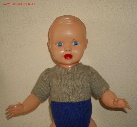 Mu&ntilde;eca espa&ntilde;ola clasica: MU&Ntilde;ECO MARCA ROQUE,A&Ntilde;OS 50 - Foto 2