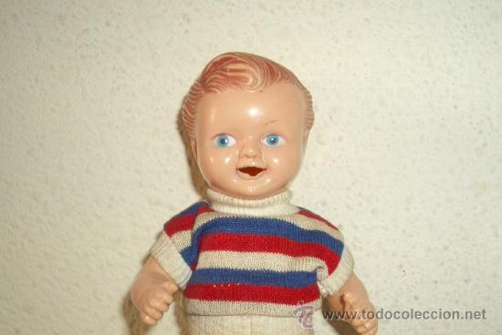 Mu&ntilde;eca espa&ntilde;ola clasica: MU&Ntilde;ECO DARD&Iacute;N DE CELULOIDE,A&Ntilde;OS 50 - Foto 2