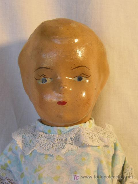 Mu&ntilde;eca espa&ntilde;ola clasica: Mu&ntilde;eca cart&oacute;n piedra - Foto 1