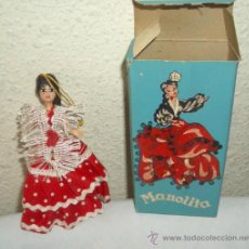 Muñeca española clasica: MANOLITA,CREACIONES ANTONIETA,CAJA ORIGINAL,A ESTRENAR,AÑOS 50
