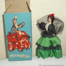 Muñeca española clasica: MUÑECA MANOLITA,CREACIONES ANTONIETA,CAJA ORIGINAL,A ESTRENAR,AÑOS 50