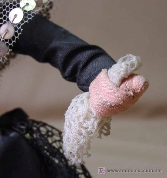 Mu&ntilde;eca espa&ntilde;ola clasica: MU&Ntilde;ECA DE TELA 1960s - Foto 3