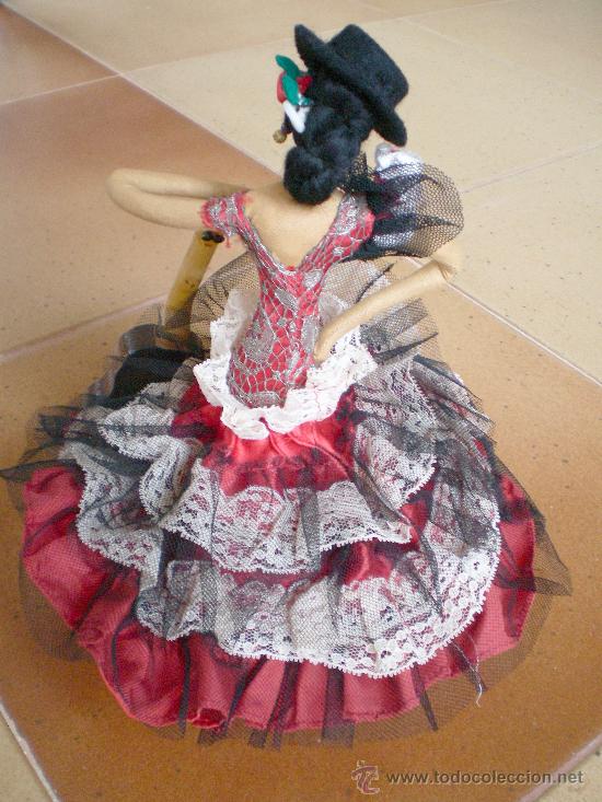 Mu&ntilde;eca espa&ntilde;ola clasica: Mu&ntilde;eca  de trapo artesanal - Foto 4