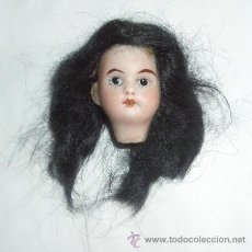 Bambola spagnola classica: ANTIGUA CABECITA DE PORCELANA,PRINCIPIO DEL S.XX. Lote 20513359