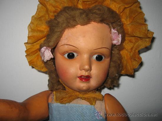 Mu&ntilde;eca espa&ntilde;ola clasica: Mu&ntilde;eca de Carton piedra - Foto 1