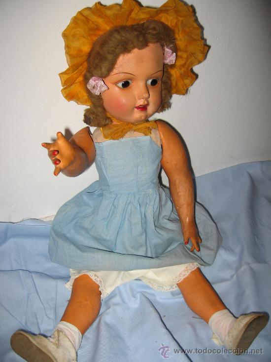 Mu&ntilde;eca espa&ntilde;ola clasica: Mu&ntilde;eca de Carton piedra - Foto 2
