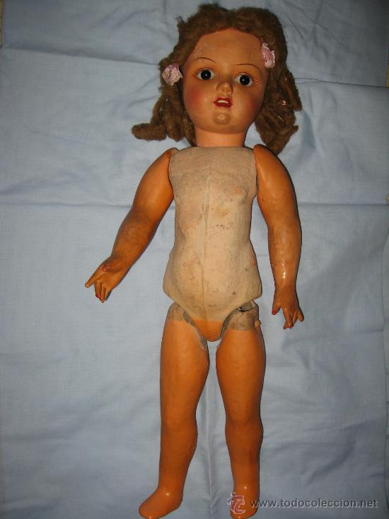 Mu&ntilde;eca espa&ntilde;ola clasica: Mu&ntilde;eca de Carton piedra - Foto 3