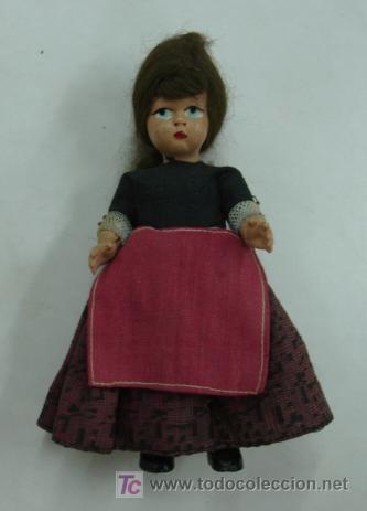 Mu&ntilde;eca espa&ntilde;ola clasica: MU&Ntilde;ECA ANTIGUA. 13 CM. - Foto 1