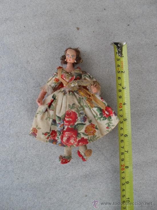 Mu&ntilde;eca espa&ntilde;ola clasica: MU&Ntilde;ECA DE TRAPO VESTIDA DE FALLERA - Foto 1
