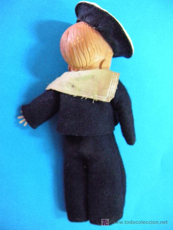 Mu&ntilde;eca espa&ntilde;ola clasica: MARINERO. ANTIGUO MU&Ntilde;ECO DE CELULOIDE - Foto 1