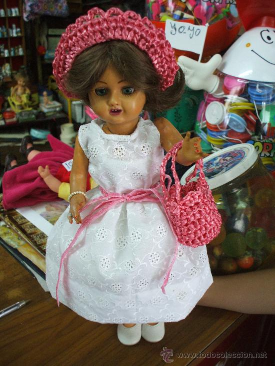 Mu&ntilde;eca espa&ntilde;ola clasica: Mu&ntilde;eca  de los a&ntilde;os 40 - Foto 1
