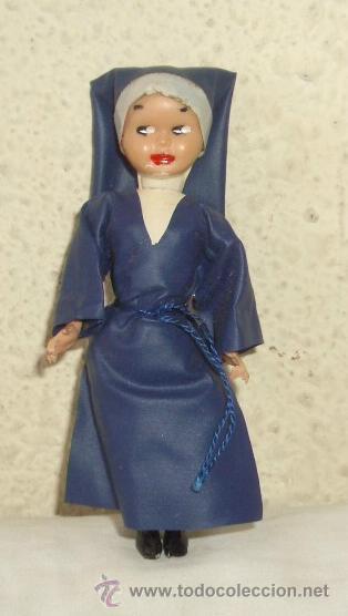 Mu&ntilde;eca espa&ntilde;ola clasica: MONJITA DE CELULOIDE,A&Ntilde;OS 50 - Foto 1