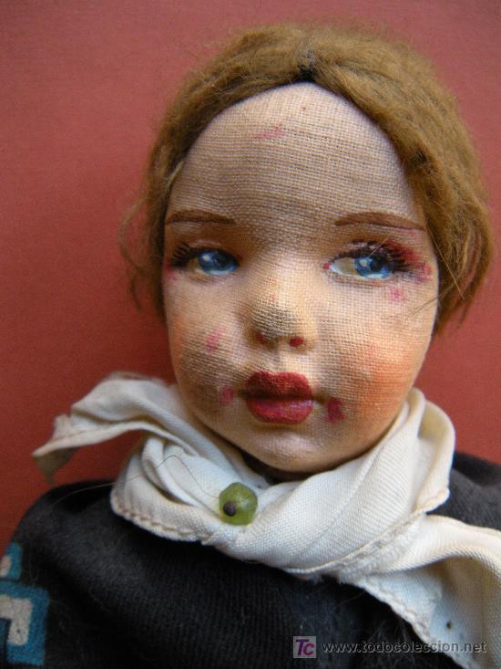 Mu&ntilde;eca espa&ntilde;ola clasica: ANTIGUA MU&Ntilde;ECA DE TELA - Foto 1