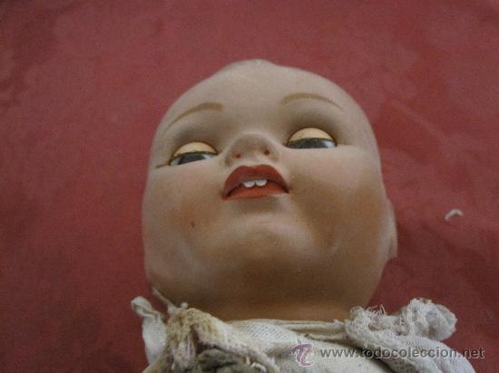 Mu&ntilde;eca espa&ntilde;ola clasica: MUY ANTIGUA MU&Ntilde;ECA CON CABEZA DE PLASTICO. - Foto 9