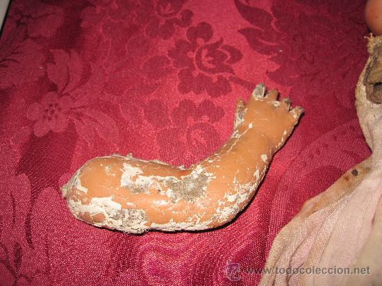 Mu&ntilde;eca espa&ntilde;ola clasica: MUY ANTIGUA MU&Ntilde;ECA CON CABEZA DE PLASTICO. - Foto 5