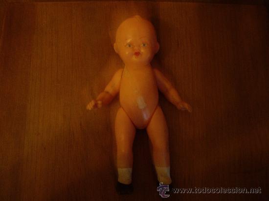 Mu&ntilde;eca espa&ntilde;ola clasica: MU&Ntilde;ECA A&Ntilde;OS 40 ORIGINAL DE 12 CTM,CELULOIDE ENVIO GRATIS - Foto 2