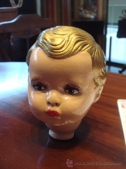 Mu&ntilde;eca espa&ntilde;ola clasica: CABEZA DE  MU&Ntilde;ECO BEB&Eacute; - Foto 1