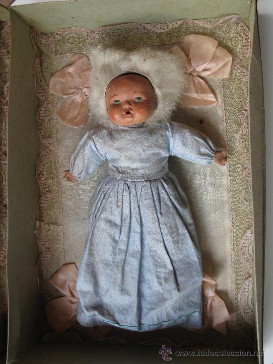 Mu&ntilde;eca espa&ntilde;ola clasica: MU&Ntilde;ECA ANTIGUA EN SU CAJA ORIGINAL. - Foto 1