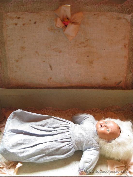 Mu&ntilde;eca espa&ntilde;ola clasica: MU&Ntilde;ECA ANTIGUA EN SU CAJA ORIGINAL. - Foto 3