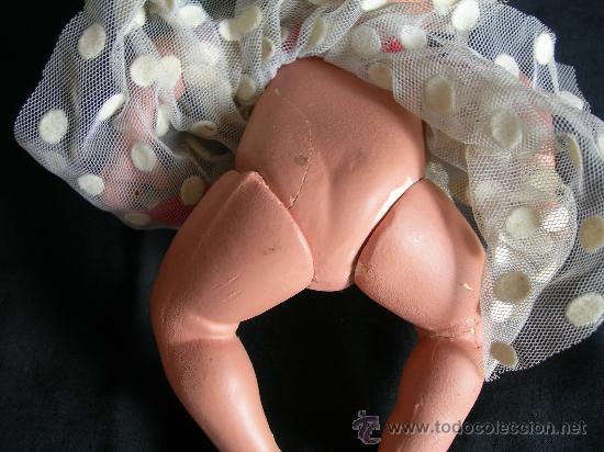 Mu&ntilde;eca espa&ntilde;ola clasica: ANTIGUO MU&Ntilde;ECO DE BARRO MIDE 20 CMS - Foto 2