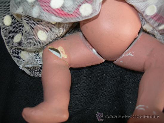 Mu&ntilde;eca espa&ntilde;ola clasica: ANTIGUO MU&Ntilde;ECO DE BARRO MIDE 20 CMS - Foto 3