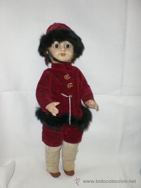 Mu&ntilde;eca espa&ntilde;ola clasica: mu&ntilde;eco antiguo - Foto 1