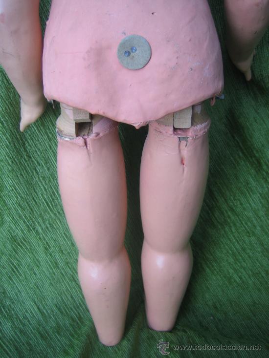 Mu&ntilde;eca espa&ntilde;ola clasica: Mu&ntilde;eca de composicion y madera, hacia 1920. - Foto 10
