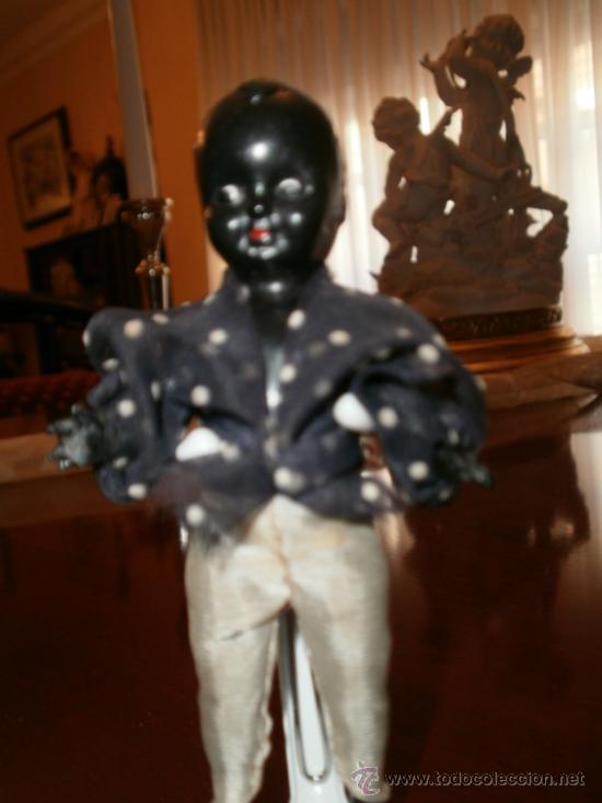Mu&ntilde;eca espa&ntilde;ola clasica: NEGRITO DE 9 CM ALTO - Foto 1