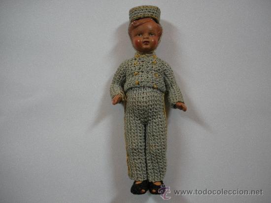 Mu&ntilde;eca espa&ntilde;ola clasica: mu&ntilde;eco de terracota - Foto 3