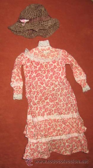 Mu&ntilde;eca espa&ntilde;ola clasica: VESTIDO DE MU&Ntilde;ECA CON GORRO. ENVIO GRATIS&iexcl;&iexcl;&iexcl; - Foto 1