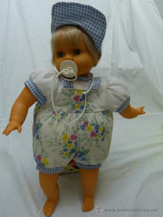 Mu&ntilde;eca espa&ntilde;ola clasica: Mu&ntilde;eco de bb, de trapo y goma - Foto 1