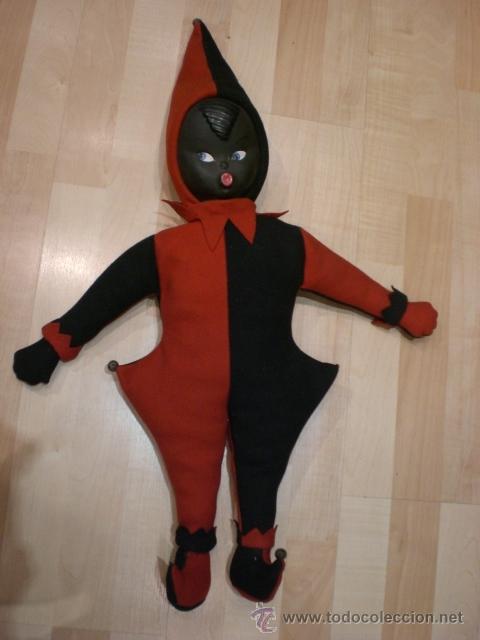 Mu&ntilde;eca espa&ntilde;ola clasica: arlequin - Foto 2