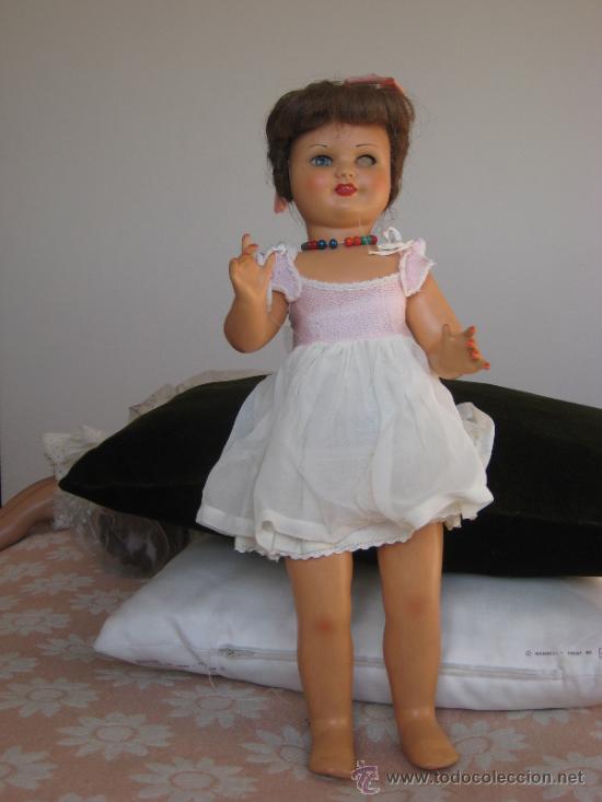 Mu&ntilde;eca espa&ntilde;ola clasica: mu&ntilde;eca Vibevi a&ntilde;os 50 - Original - Foto 1