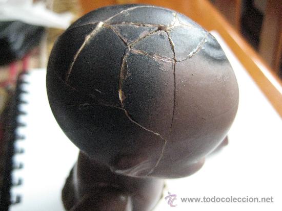 Mu&ntilde;eca espa&ntilde;ola clasica: mu&ntilde;eco de casco, negro - Foto 4