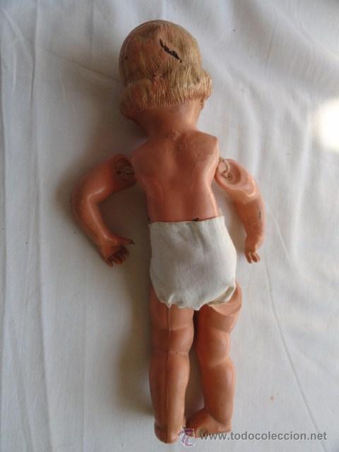 Mu&ntilde;eca espa&ntilde;ola clasica: ANTIGUA MU&Ntilde;EQUITA DE CELULOIDE. - Foto 4