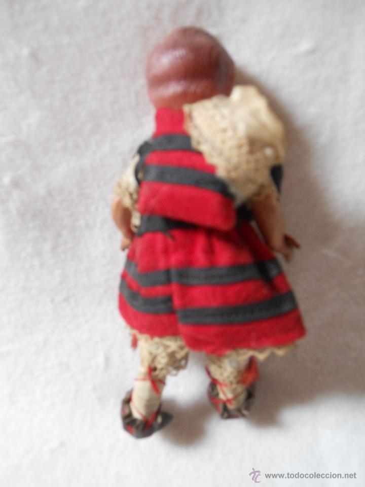Mu&ntilde;eca espa&ntilde;ola clasica: Mu&ntilde;eca celuloide tipo gallega - Foto 2