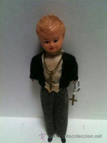 Mu&ntilde;eca espa&ntilde;ola clasica: MU&Ntilde;ECO COMUNION CELULOIDE - Foto 1