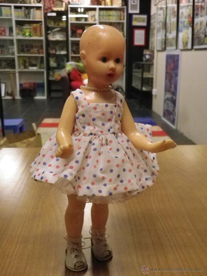 Mu&ntilde;eca espa&ntilde;ola clasica: Mu&ntilde;eca de goma a&ntilde;os 60 - Foto 1