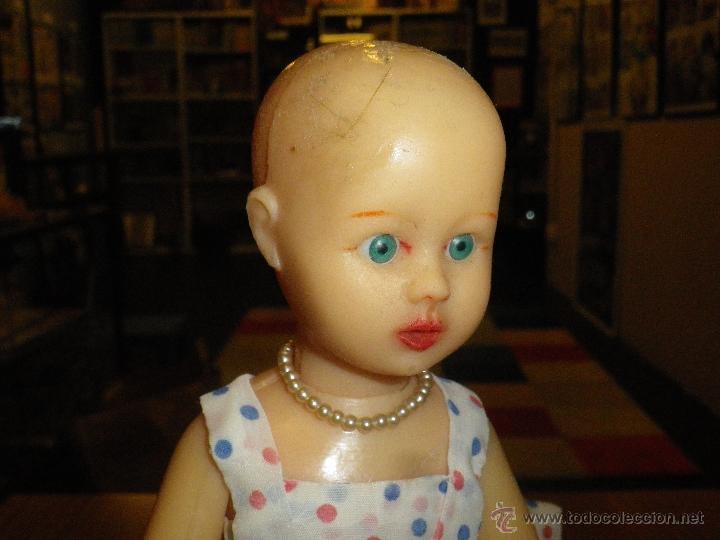 Mu&ntilde;eca espa&ntilde;ola clasica: Mu&ntilde;eca de goma a&ntilde;os 60 - Foto 3