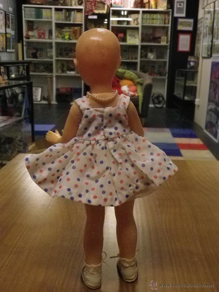 Mu&ntilde;eca espa&ntilde;ola clasica: Mu&ntilde;eca de goma a&ntilde;os 60 - Foto 4