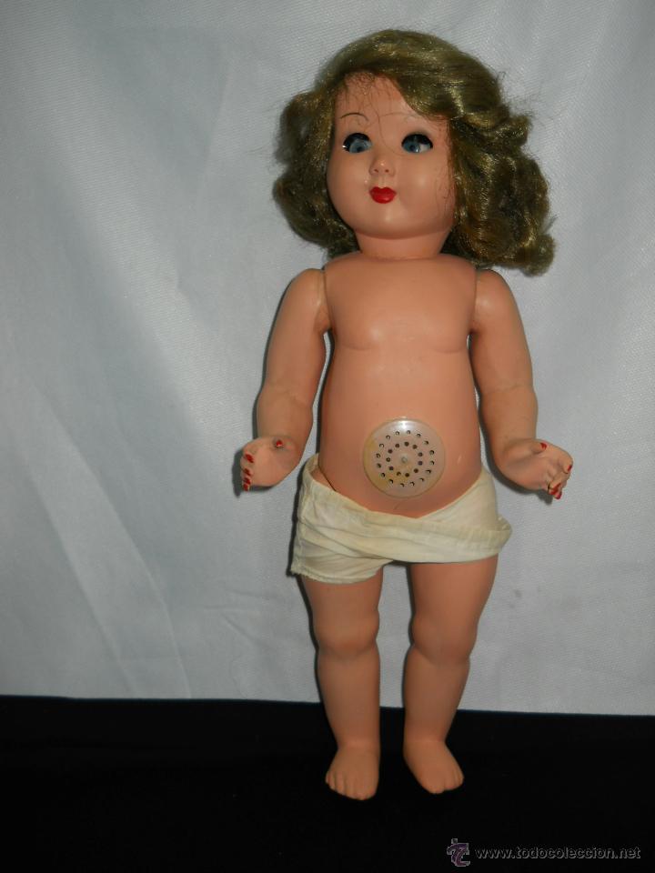Mu&ntilde;eca espa&ntilde;ola clasica: Mu&ntilde;eca antigua de celuloide de 43 cm (ADMITO OFERTAS) - Foto 4