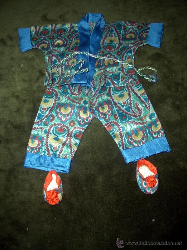 Mu&ntilde;eca espa&ntilde;ola clasica: Pijama para mu&ntilde;eca antigua. ca6 - Foto 1