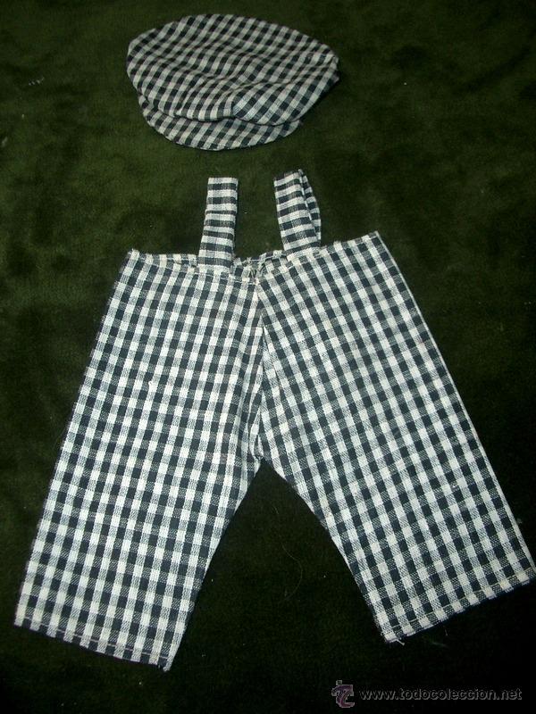 Mu&ntilde;eca espa&ntilde;ola clasica: Conjunto de chulapo, pantal&oacute;n y gorro. ca9 - Foto 1