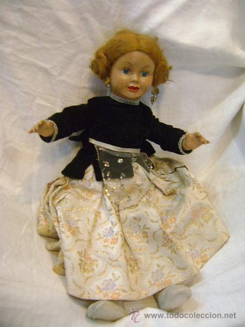 Mu&ntilde;eca espa&ntilde;ola clasica: Mu&ntilde;eca Chelito firmada de 45 cm - Foto 2