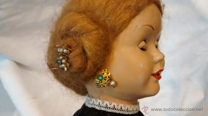 Mu&ntilde;eca espa&ntilde;ola clasica: Mu&ntilde;eca Chelito firmada de 45 cm - Foto 17