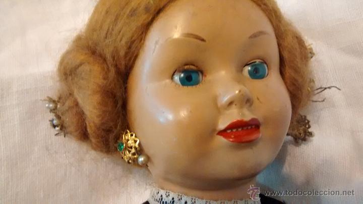 Mu&ntilde;eca espa&ntilde;ola clasica: Mu&ntilde;eca Chelito firmada de 45 cm - Foto 20