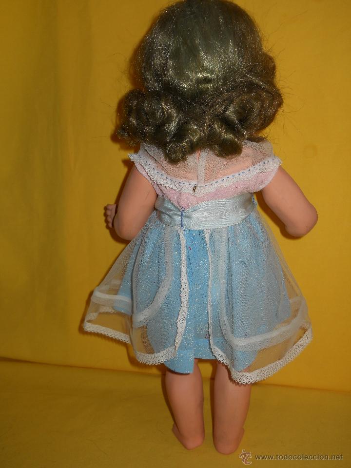 Mu&ntilde;eca espa&ntilde;ola clasica: Mu&ntilde;eca antigua de celuloide de 43 cm (ADMITO OFERTAS) - Foto 7