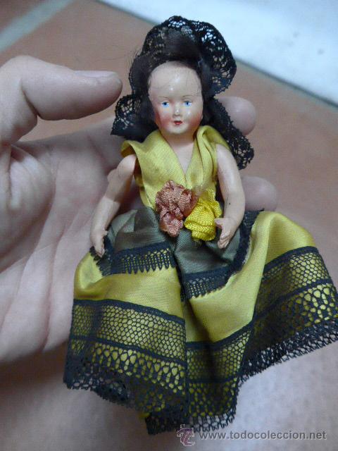 Mu&ntilde;eca espa&ntilde;ola clasica: Antigua mu&ntilde;eca de celuloide - Foto 2