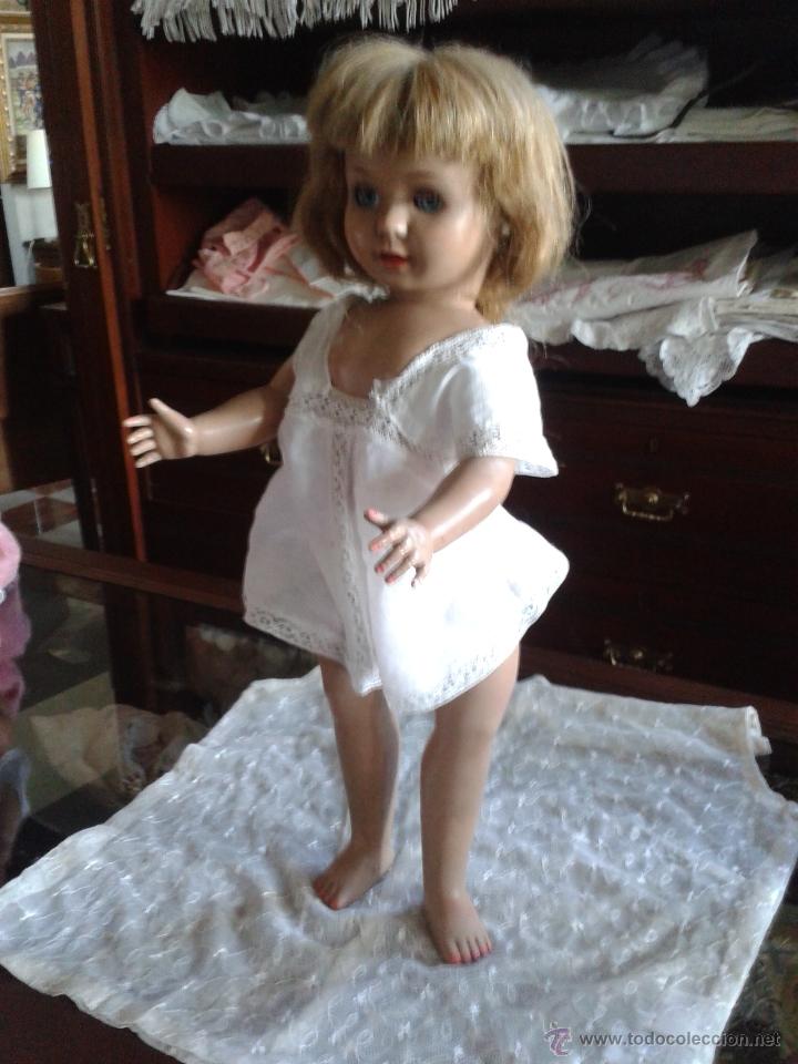 Mu&ntilde;eca espa&ntilde;ola clasica: ANTIGUA MU&Ntilde;ECA DE CELULOIDE - Foto 1
