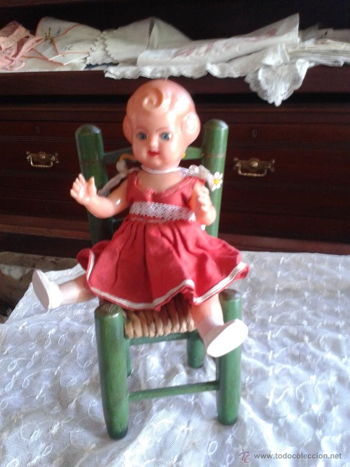 Mu&ntilde;eca espa&ntilde;ola clasica: ANTIGUA MU&Ntilde;ECA CON ROPA ORIGINAL - Foto 1